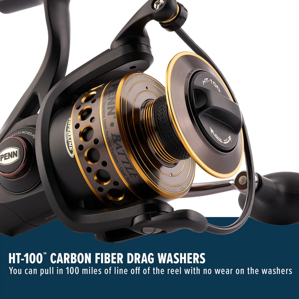 Penn Battle Spinning Fishing Reel Kit