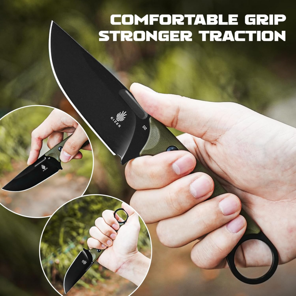 Kizer Cabox Fixed Blade Hunting Knife