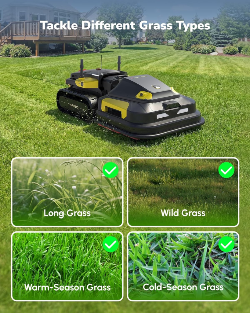 YARBO Robot Lawn Mower Pro with Modular Design