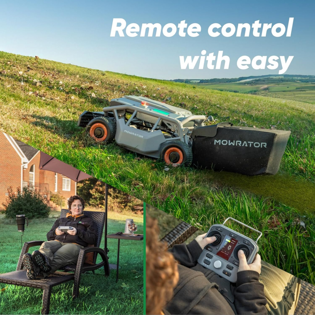 Mowrator S1 4WD 18Ah Remote Control Lawn Mower