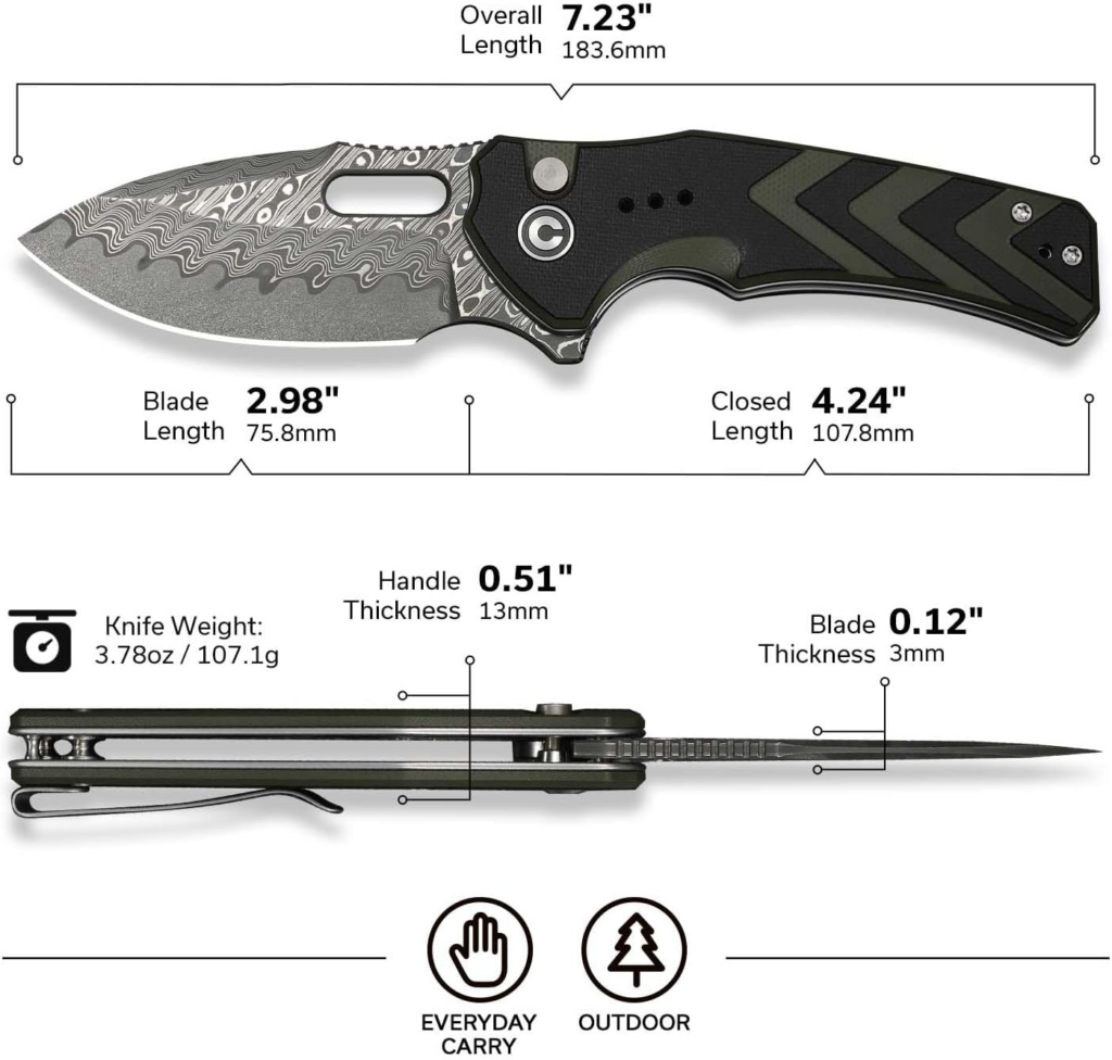 CIVIVI Vexron Folding Pocket Knife