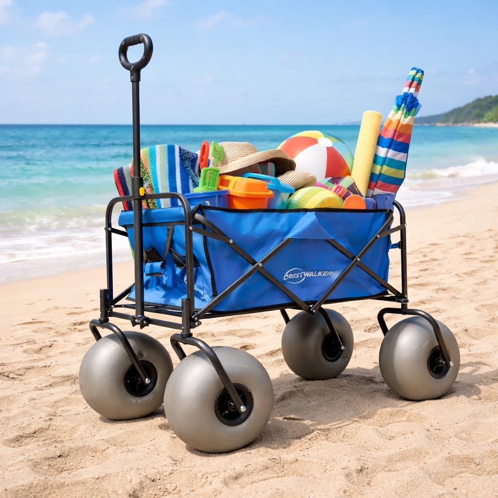 CRESTWALKER Beach Wagon with 13'' Balloon Wheels
