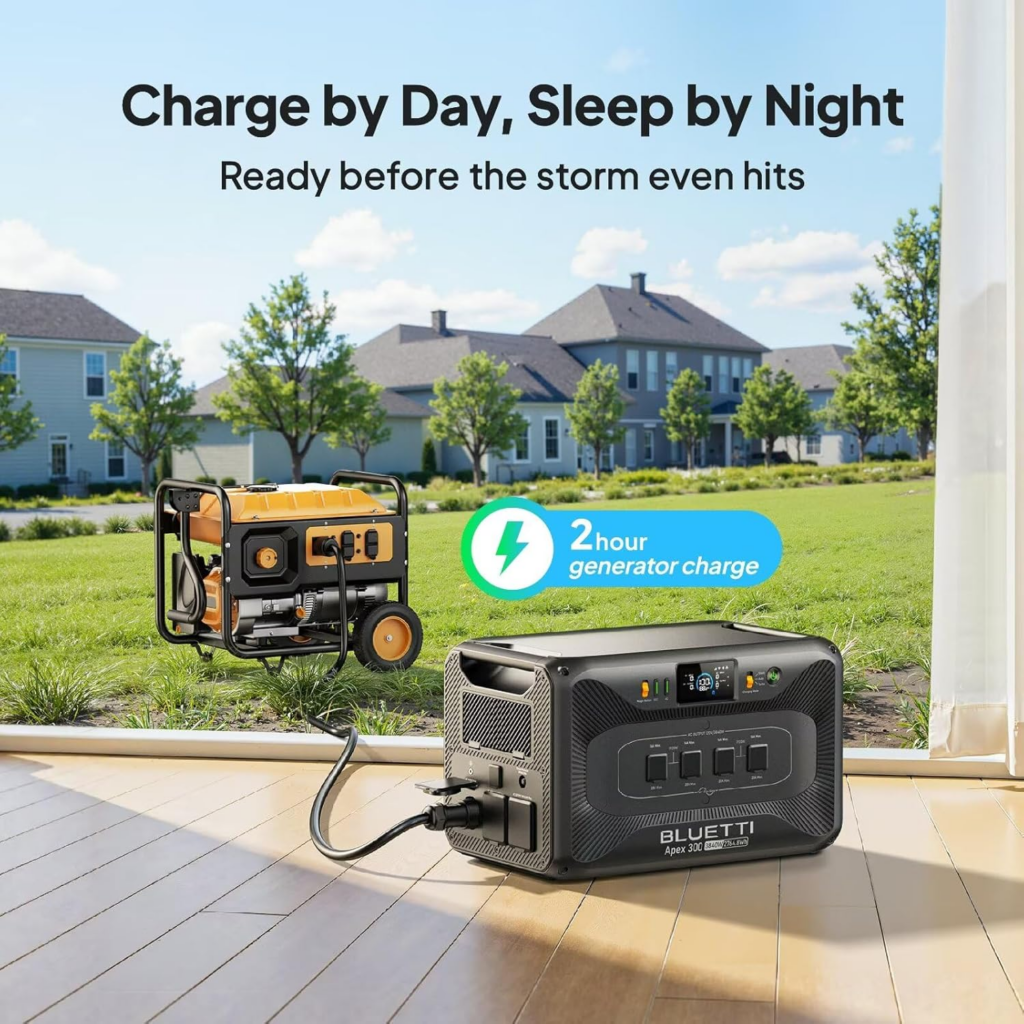 BLUETTI Apex 300 Portable Power Station, 2764.8Wh Solar Generator