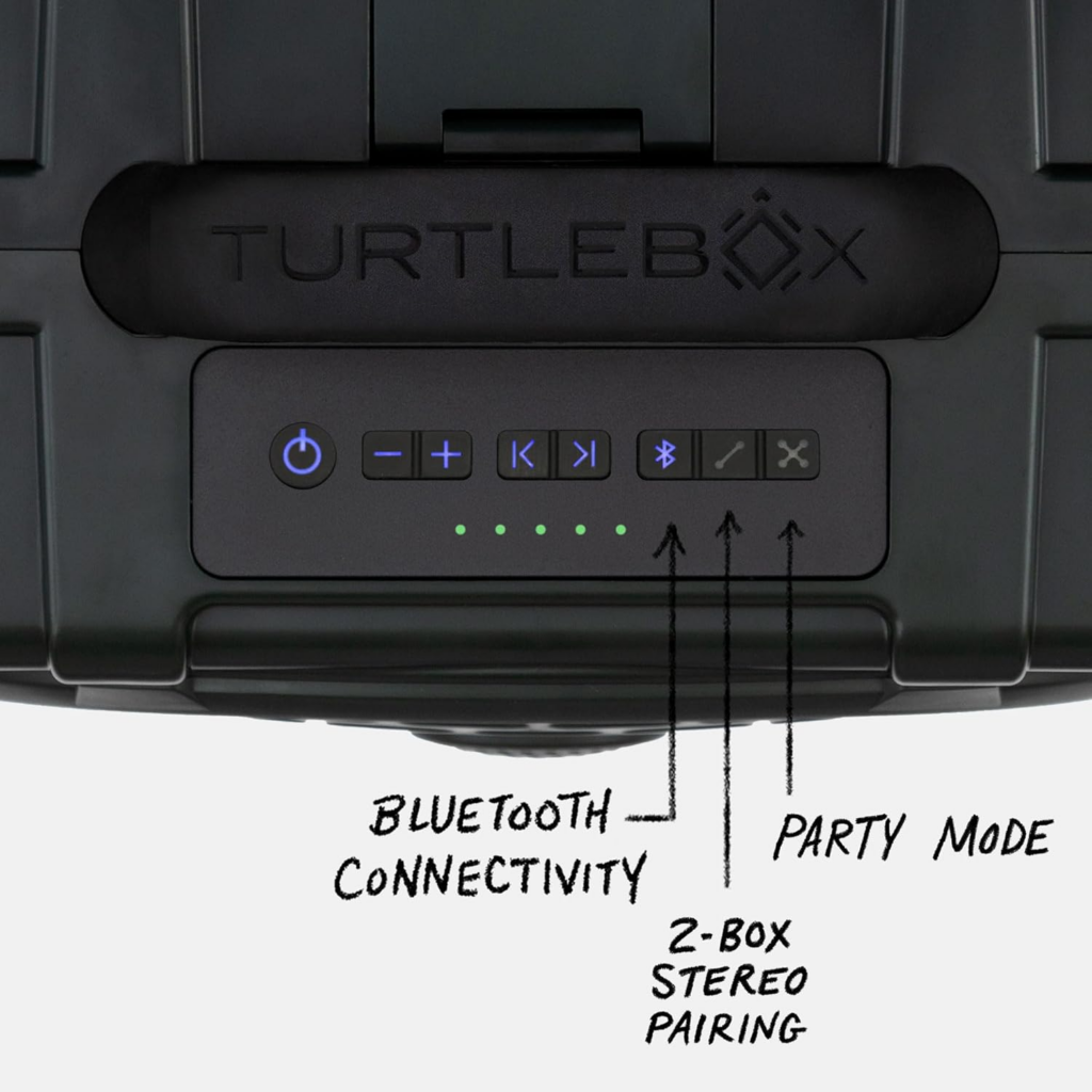 Turtlebox Original Bluetooth Waterproof Speaker