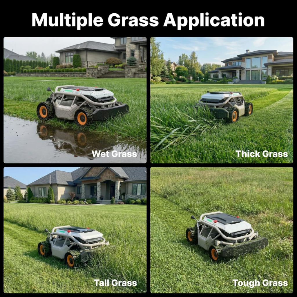 Mowrator S1 4WD 18Ah Remote Control Lawn Mower