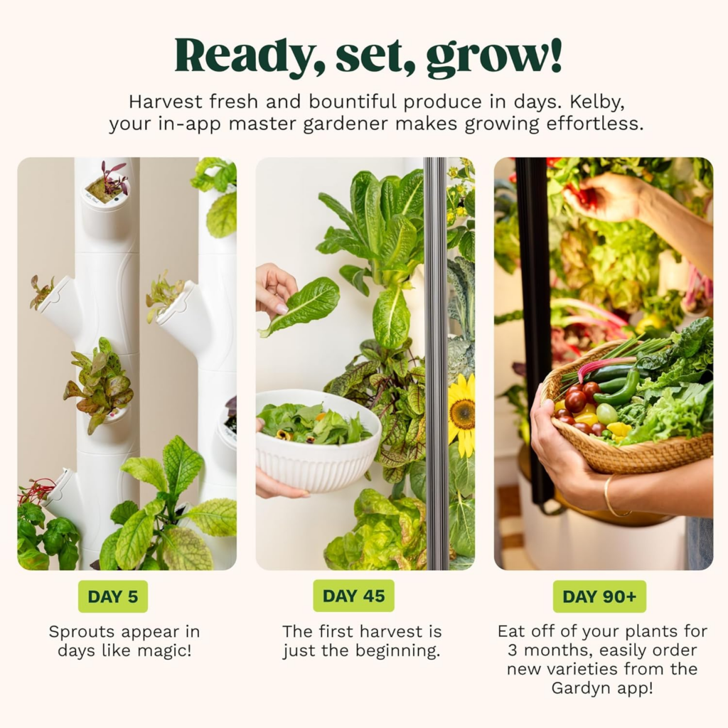 Gardyn Studio 1 Vertical Hydroponics Growing System Kit