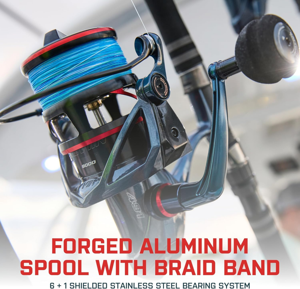 SEVIIN GSW Saltwater Spinning Fishing Reel