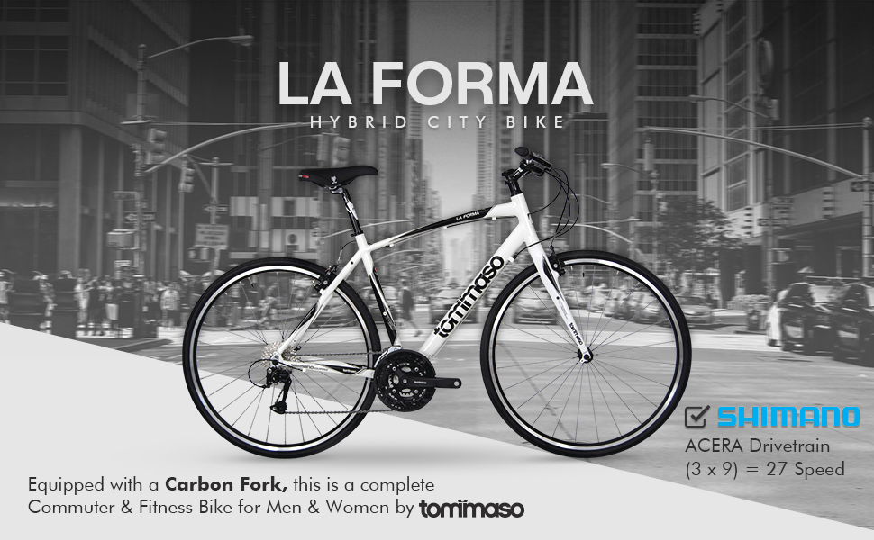 Tommaso La Forma hybrid city bike
