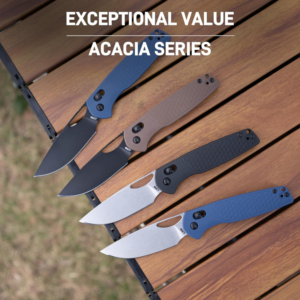 CJRB Acacia Pocket Knife Folding Pocket Knife