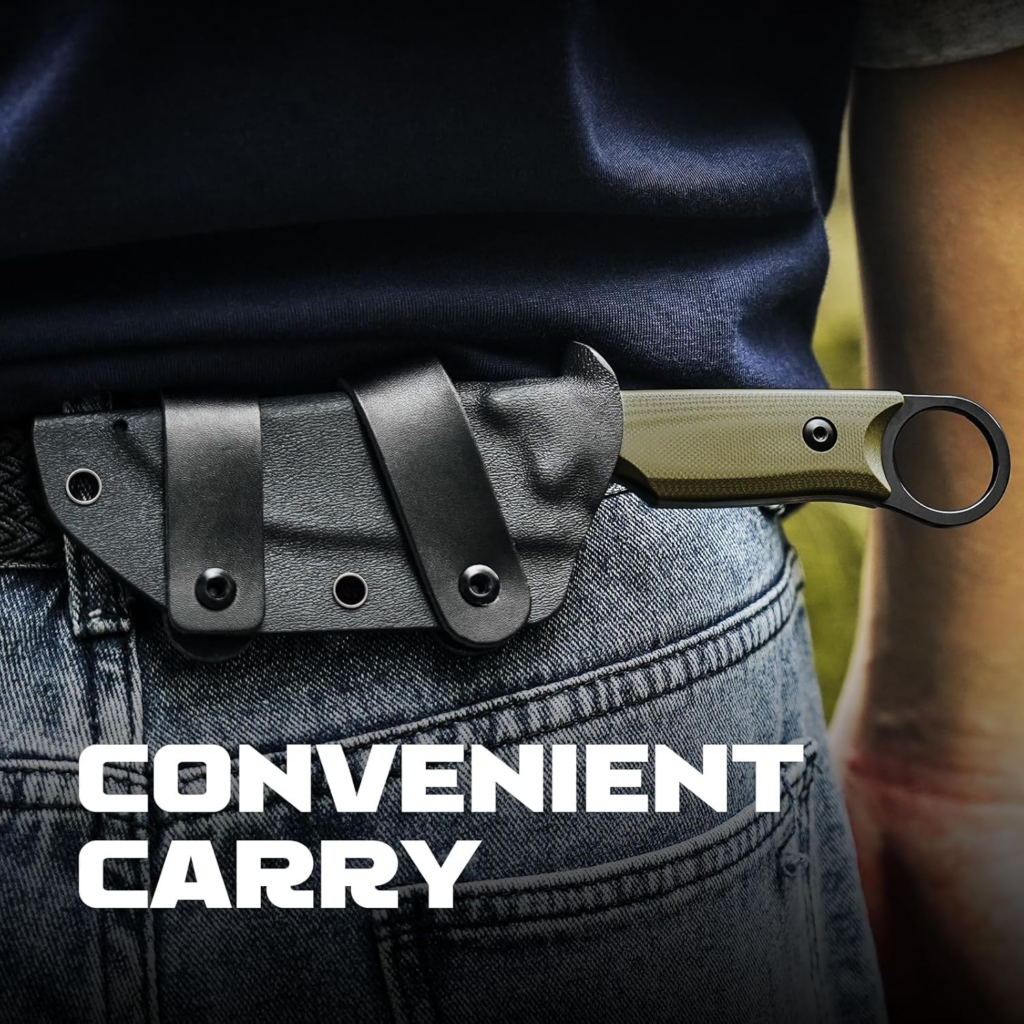 Kizer Cabox Fixed Blade Hunting Knife