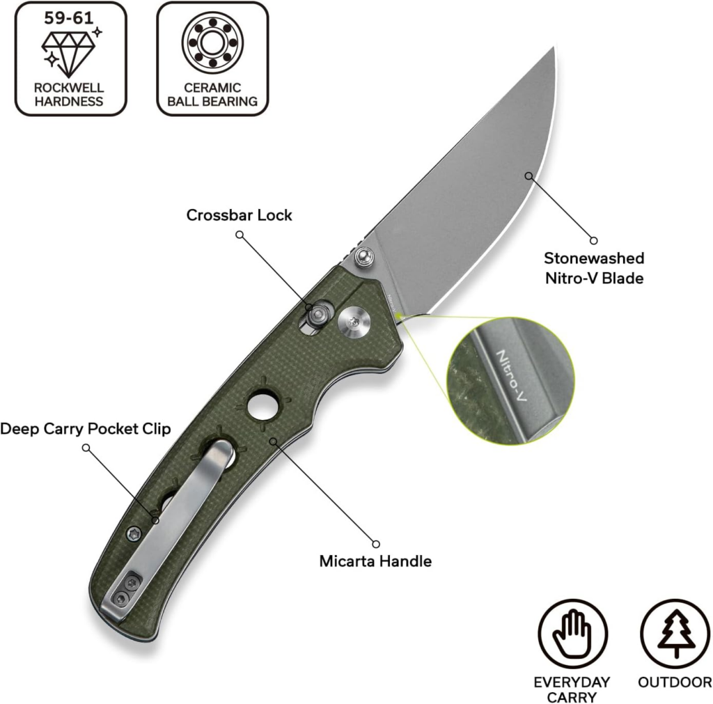 CIVIVI Noctis Folding Pocket Knife