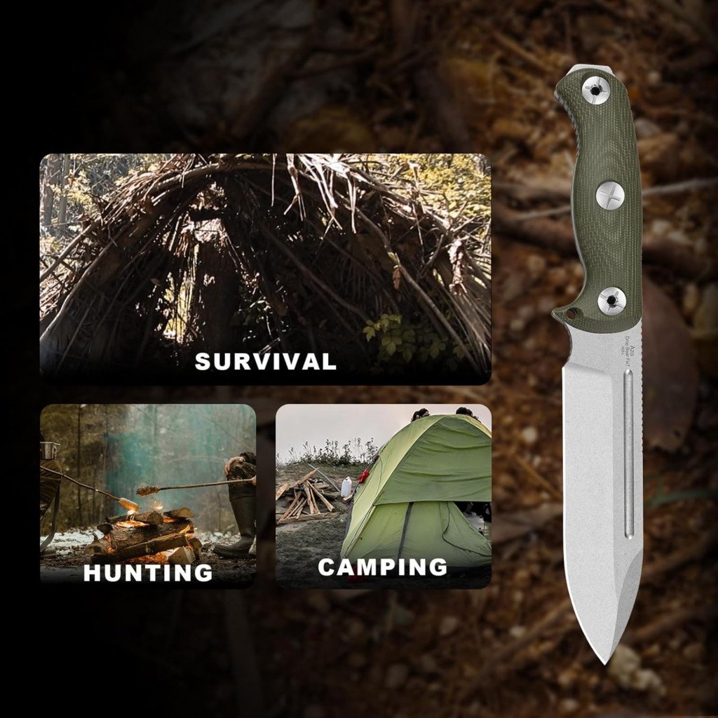 Kizer Drop Bear Fix 7 Fixed Blade Knife