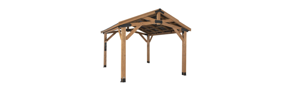 Backyard Discovery Norwood 14x12 All Cedar Wood Gazebo