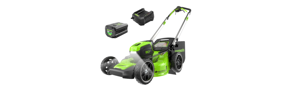 Greenworks 80V 21" Self-Propelled Cordless Lawn Mowe