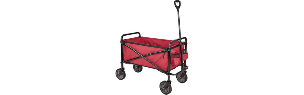 Amazon Basics Collapsible Folding Heavy Duty Utility Wagon