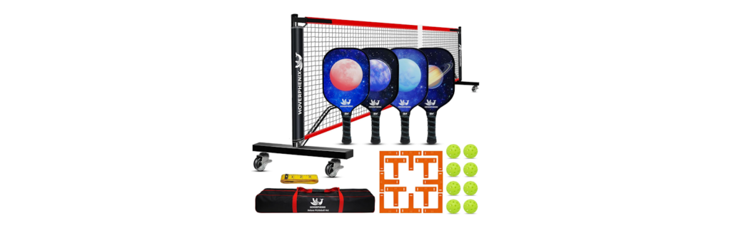 Hoverphenix Pickleball Set for Driveway