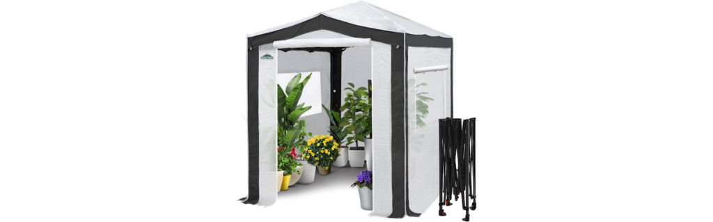 EAGLE PEAK 8x6 Portable Walk in Greenhouse