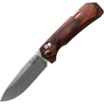 Benchmade Grizzly Creek EDC Knife with Wood Handle