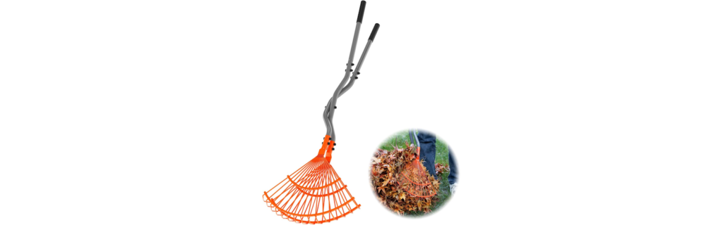 Walensee Heavy Duty Leaf Grabber Rake