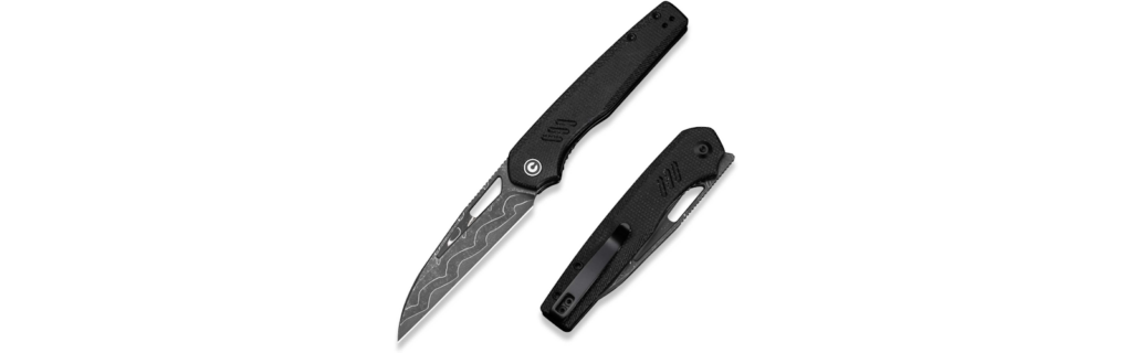 CIVIVI Guile Pocket Knife Folding Knife EDC Damascus Blade