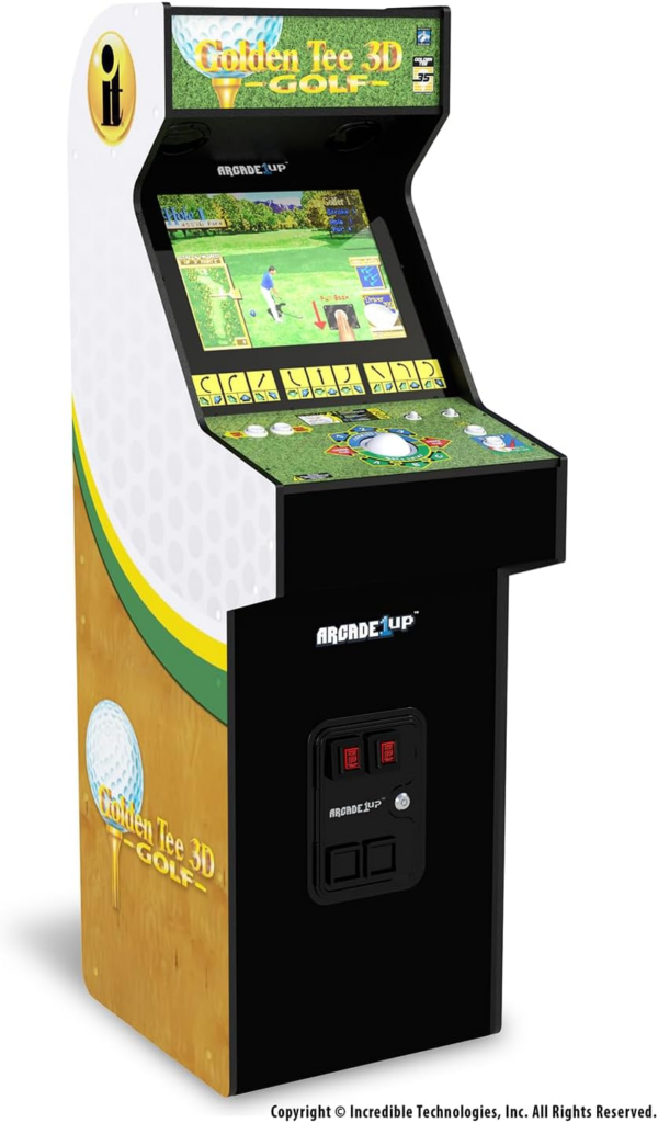 Arcade1Up Golden Tee 3D Deluxe Golf Arcade Machine Review