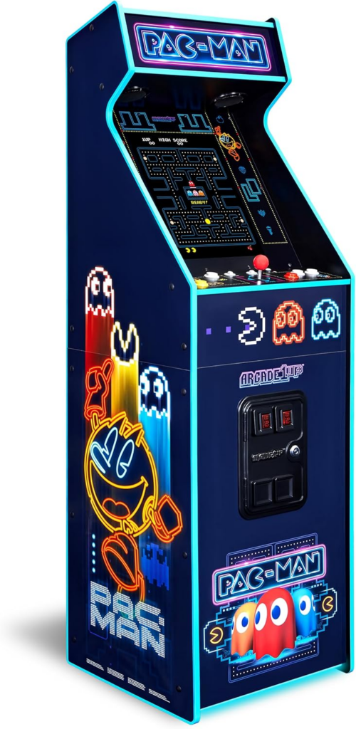 ARCADE 1UP Video Game PAC-MAN Deluxe Neon Edition