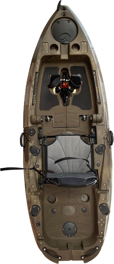 Brooklyn 8.0 Foldable Pedal Fishing Kayak by BKC