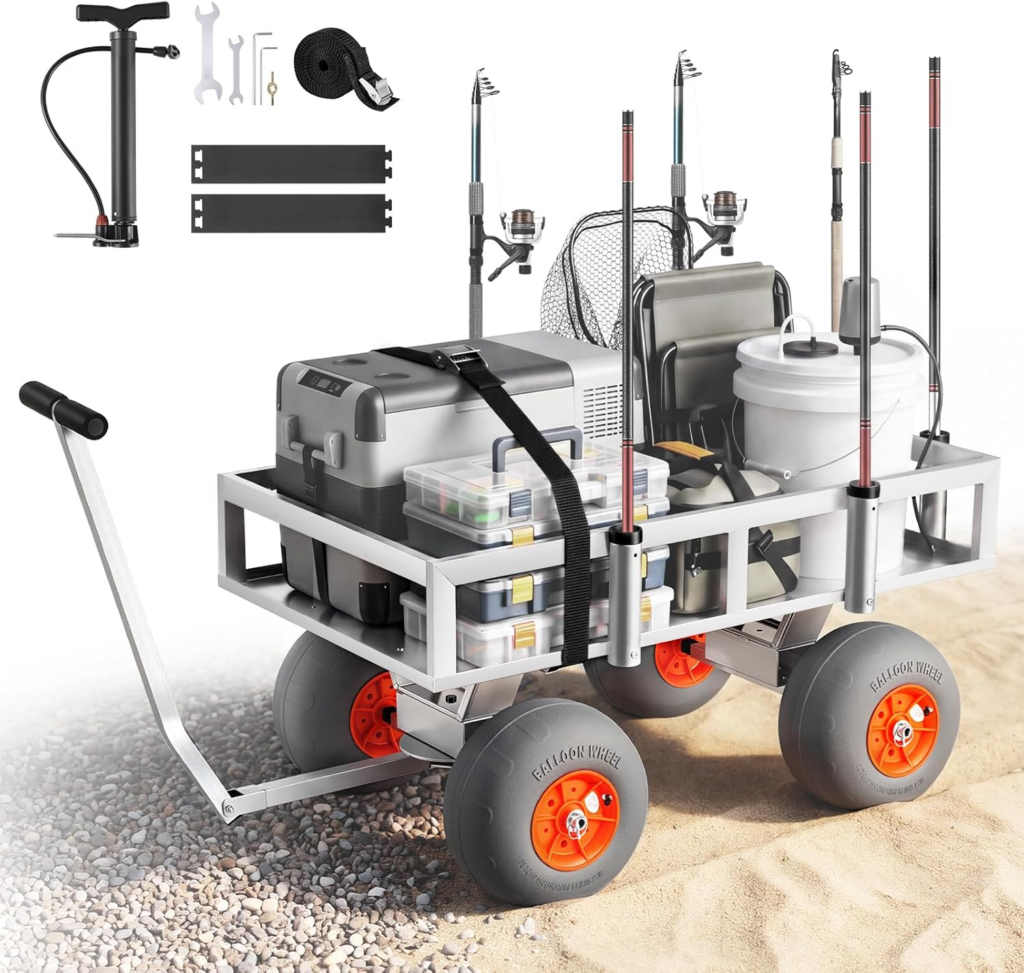 Vevor Beach Fishing Camping Cart Wagon