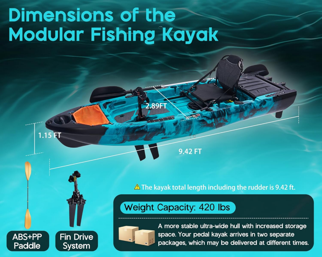 Albott Modular Fishing Kayak