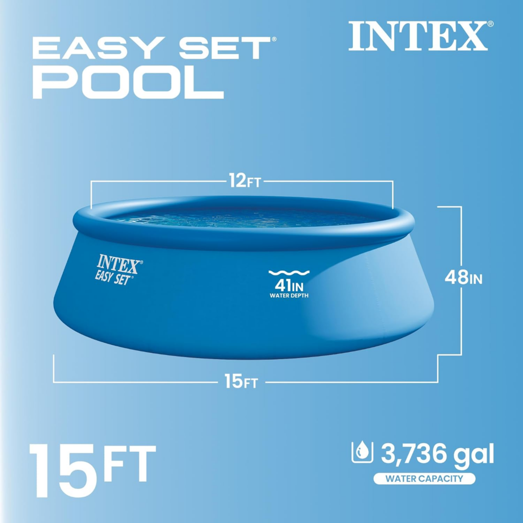 Intex Easy Set Above Ground Swimming Pool
