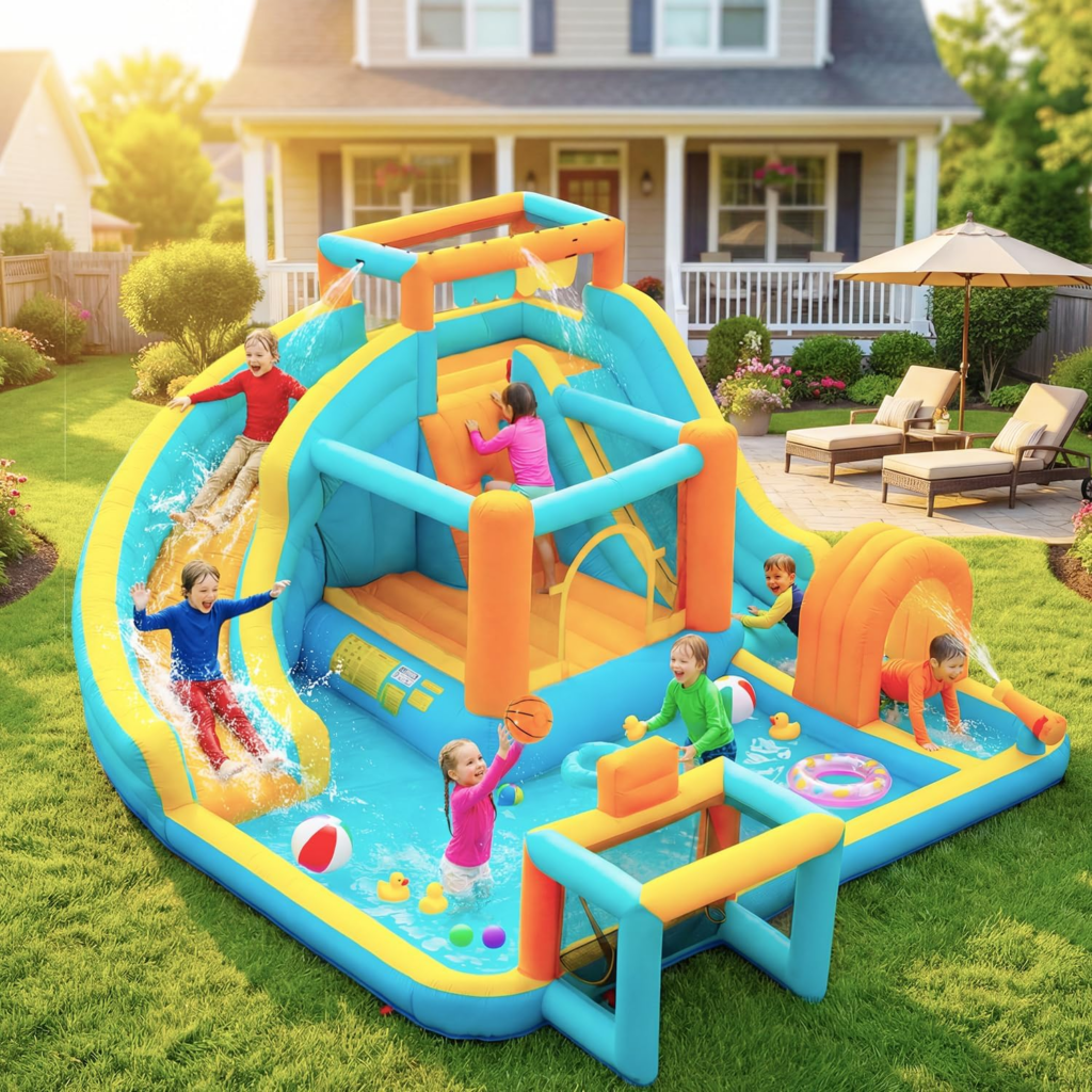 Sunseen Inflatable Water Slide House