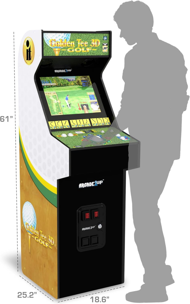 Arcade1Up Golden Tee 3D Deluxe Golf Arcade Machine Review