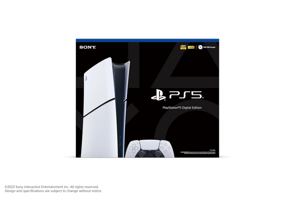 PlayStation 5 Digital Edition Slim Video Game Console