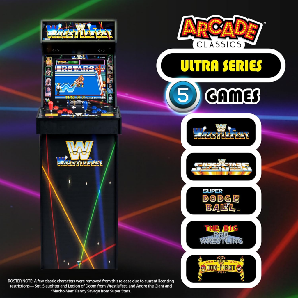 Arcade Classics WWE Ultra Series Game Machine