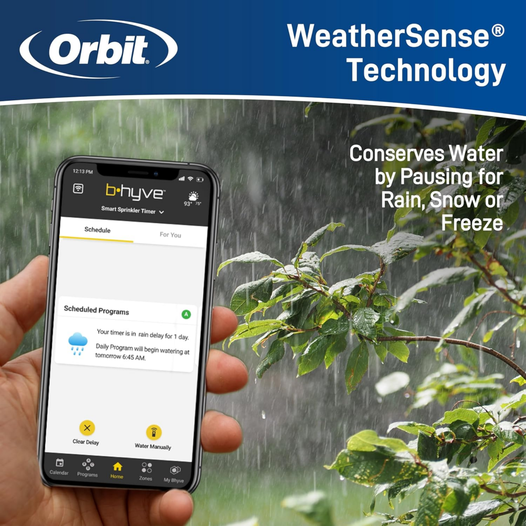 Orbit B-Hyve 6-Zone Smart Indoor/Outdoor Sprinkler Controller