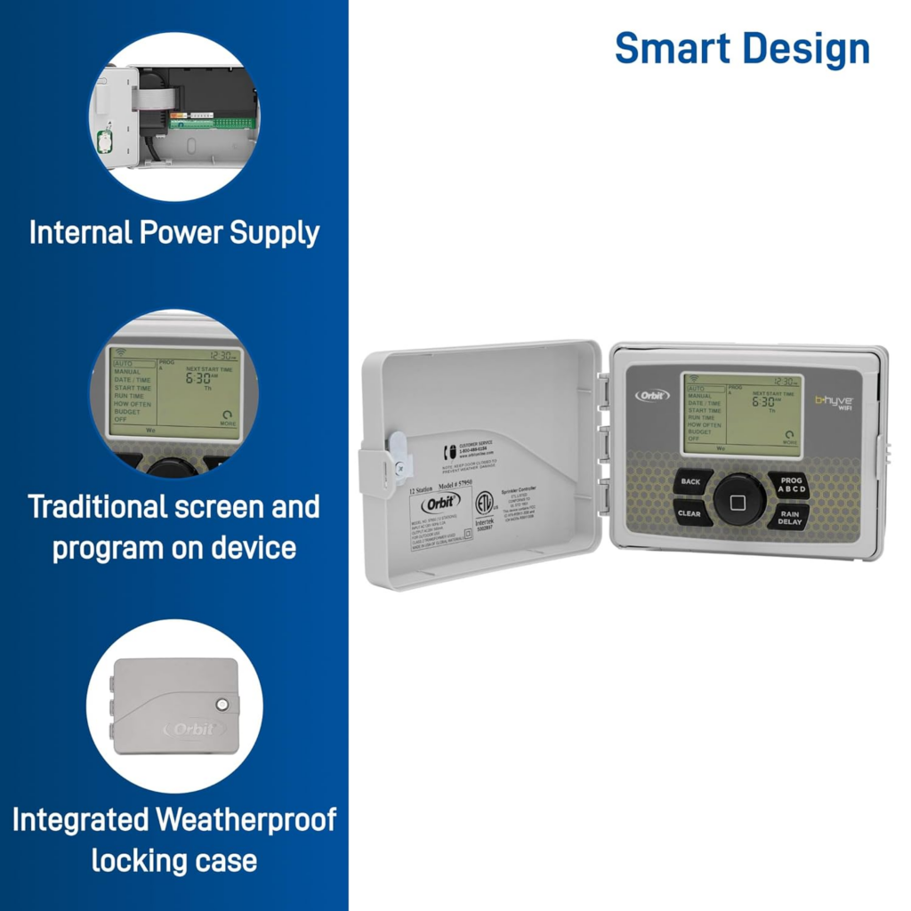 Orbit B-Hyve 6-Zone Smart Indoor/Outdoor Sprinkler Controller