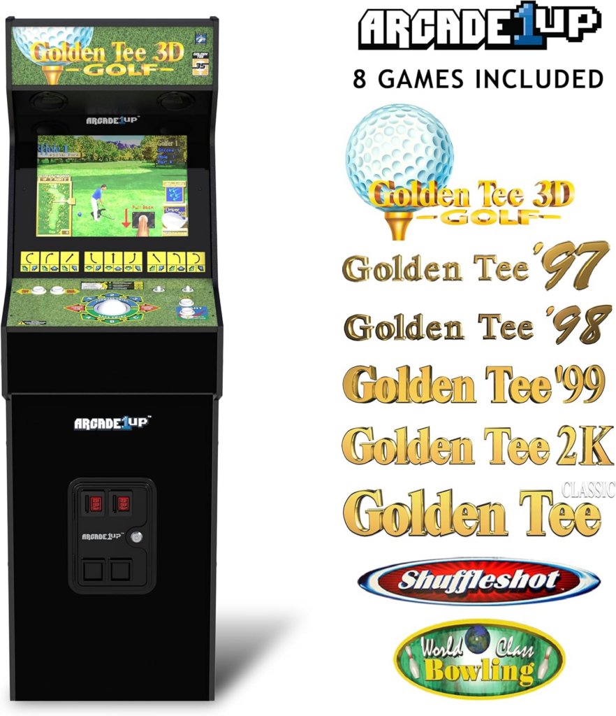 Arcade1Up Golden Tee 3D Deluxe Golf Arcade Machine Review