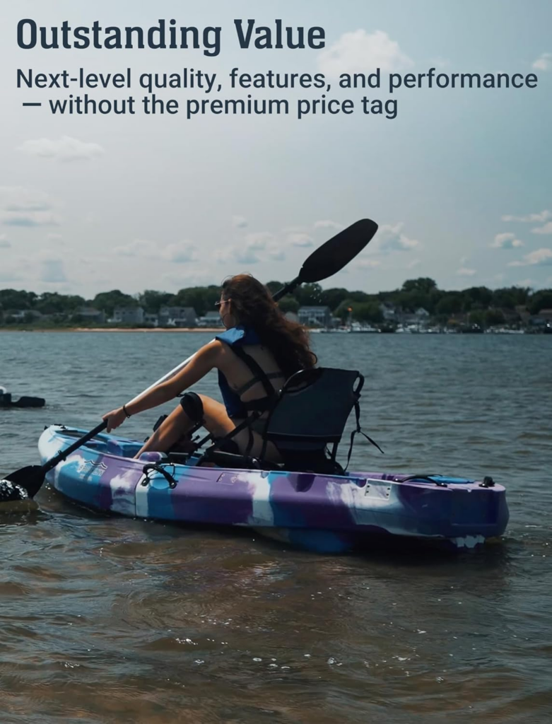 Brooklyn 8.0 Foldable Pedal Fishing Kayak by BKC