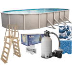 Lake Effects Oval Above Ground Swimming Pool