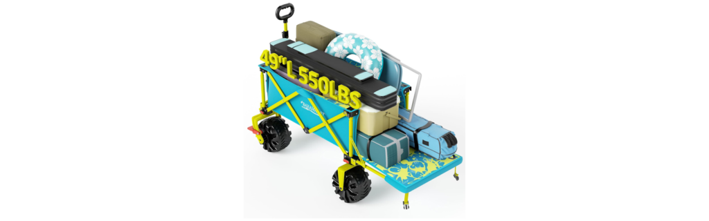 Old Bahama Bay Beach Utility Gear Wagon