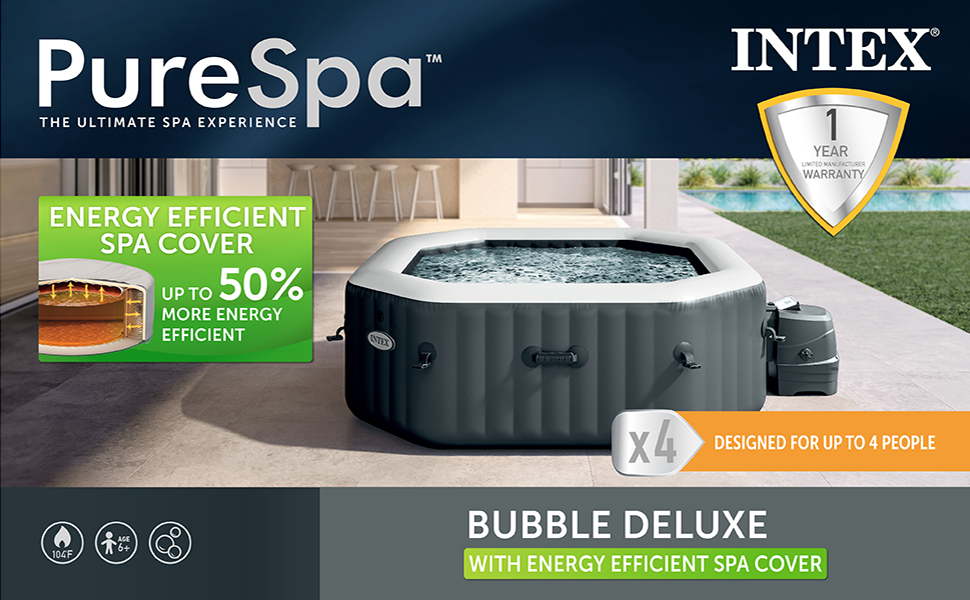 INTEX PureSpa Bubble Deluxe Spa