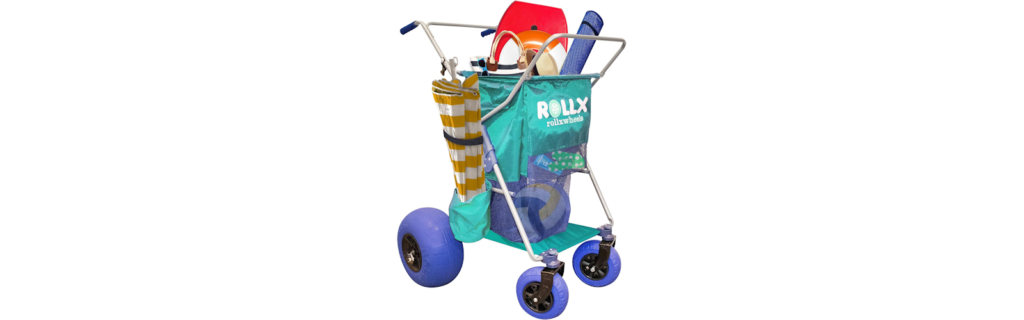Rollx Balloon Wheeled Beach Cart Wagon