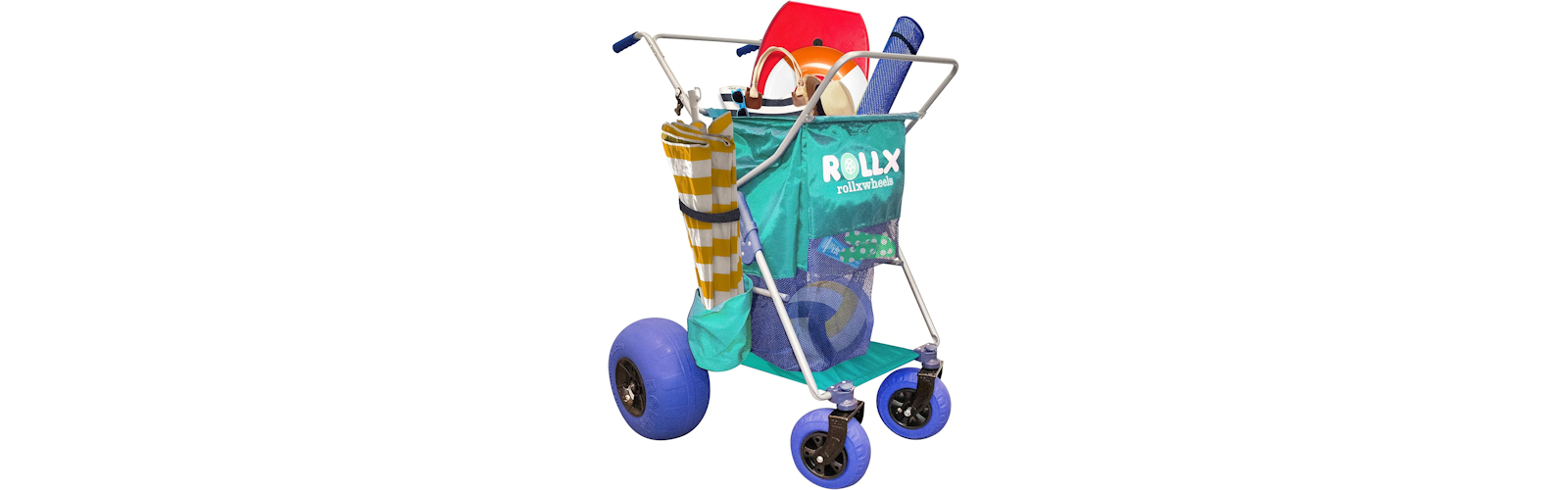 Rollx Balloon Wheeled Beach Cart Wagon