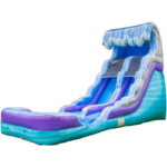 HeroKiddo 16ft Tall Ocean Wave Inflatable Water Slide