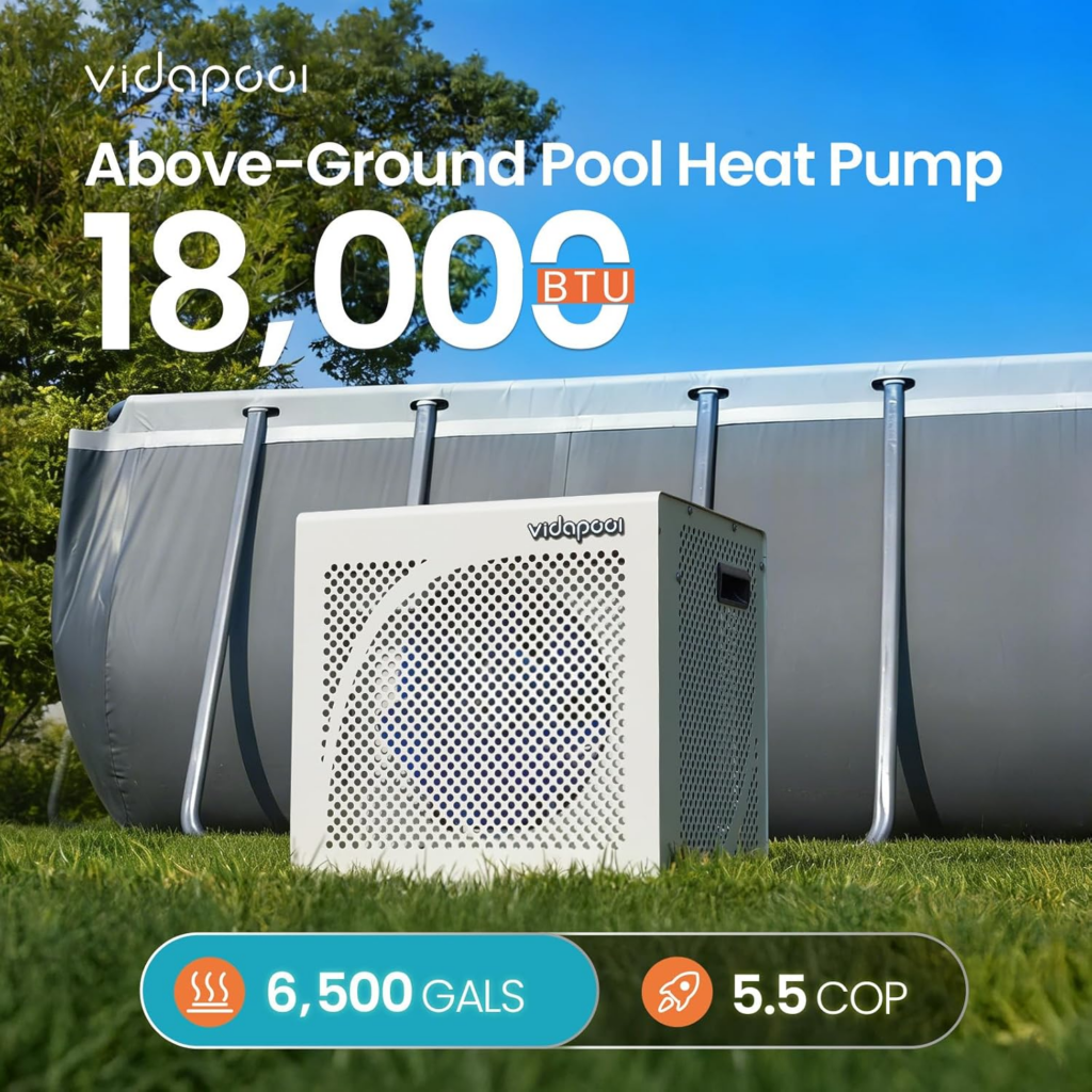 Vidapool Swimming Pool Smart WIFI Heater