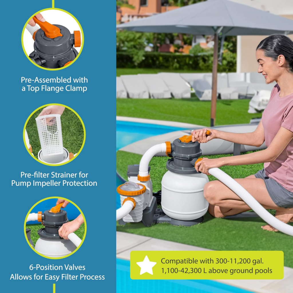 Bestway Flowclear Sand Pool Filter